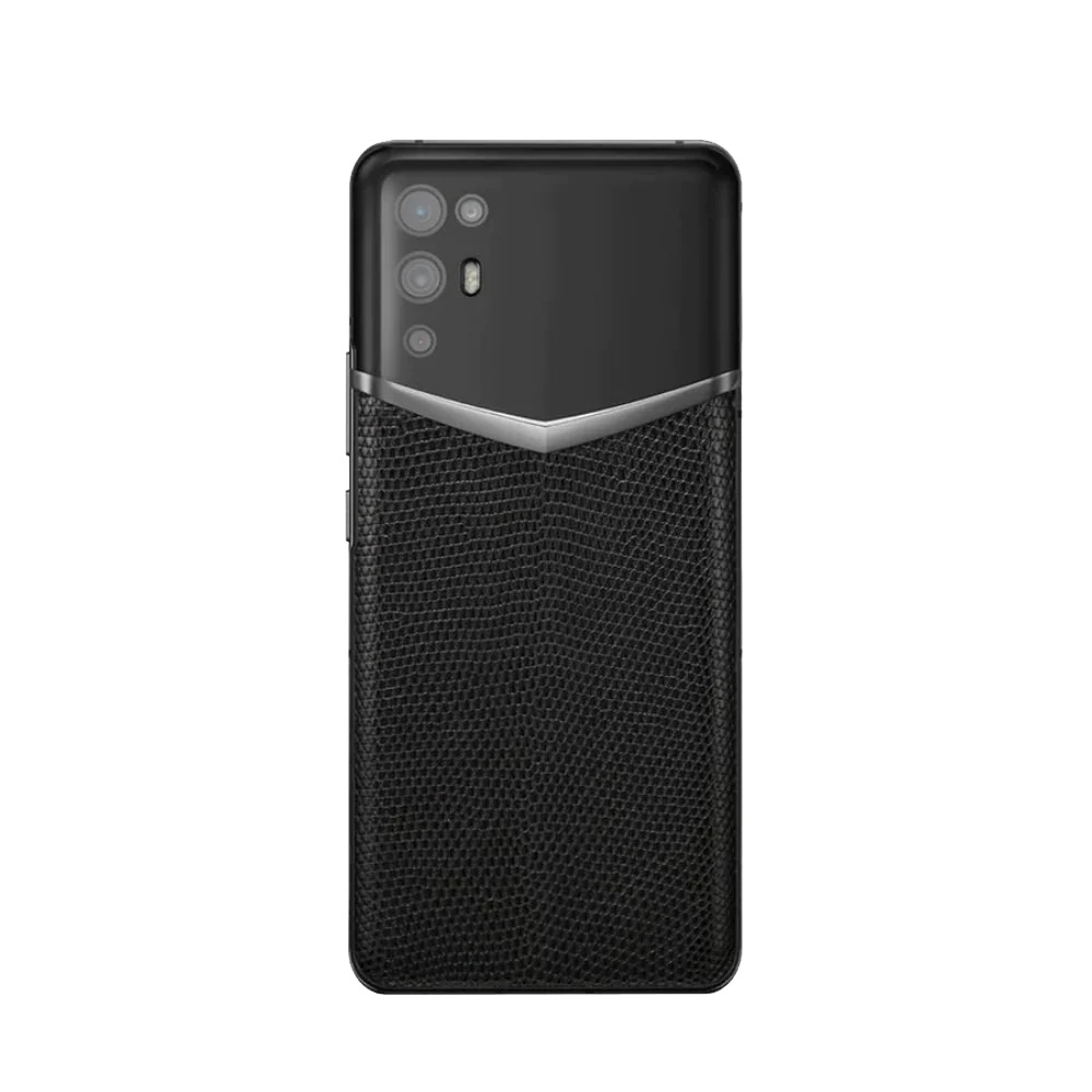 IVERTU LIZARD SKIN 5G PHONE - ONYX BLACK