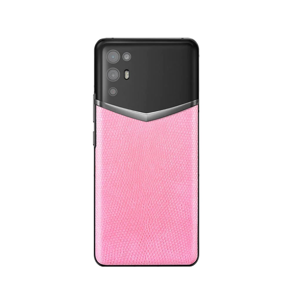 IVERTU LIZARD SKIN 5G PHONE - PEACH PINK