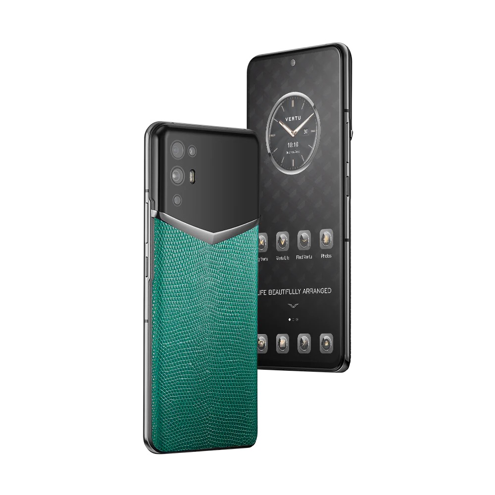 IVERTU LIZARD SKIN 5G PHONE - IMPERIAL GREEN