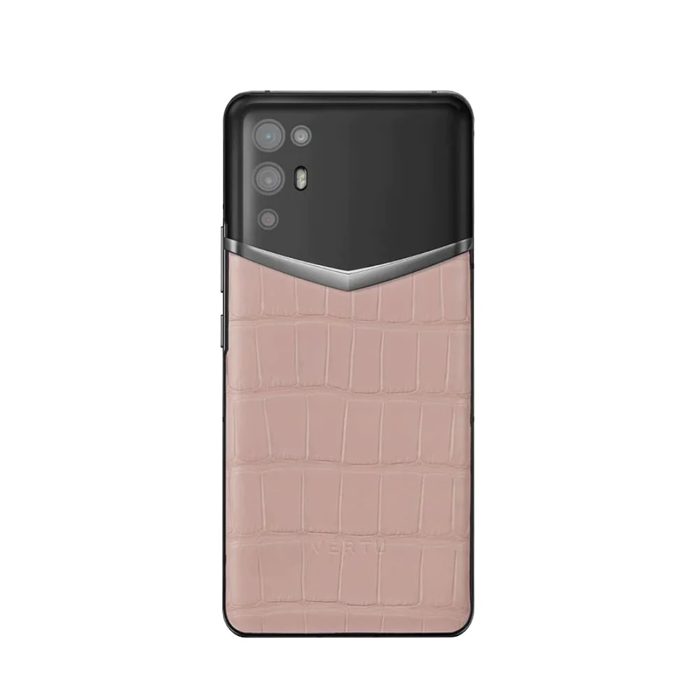 IVERTU ALLIGATOR SKIN 5G PHONE - SAKURA PINK