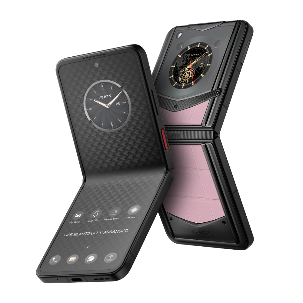 VERTU® IRONFLIP PRE-ORDER SAKURA PINK ALLIGATOR SKIN SALE PRICE