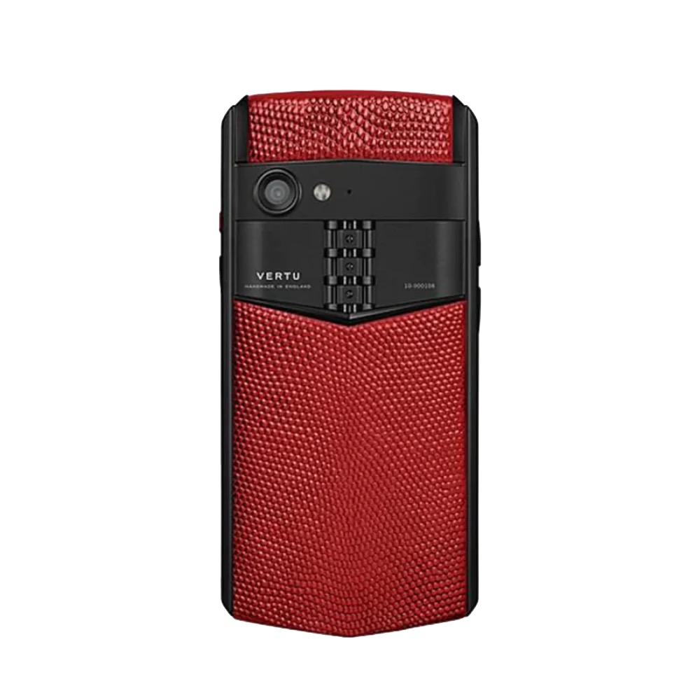 ASTER P GOTHIC LIZARDSKIN PHONE - CHINESE RED