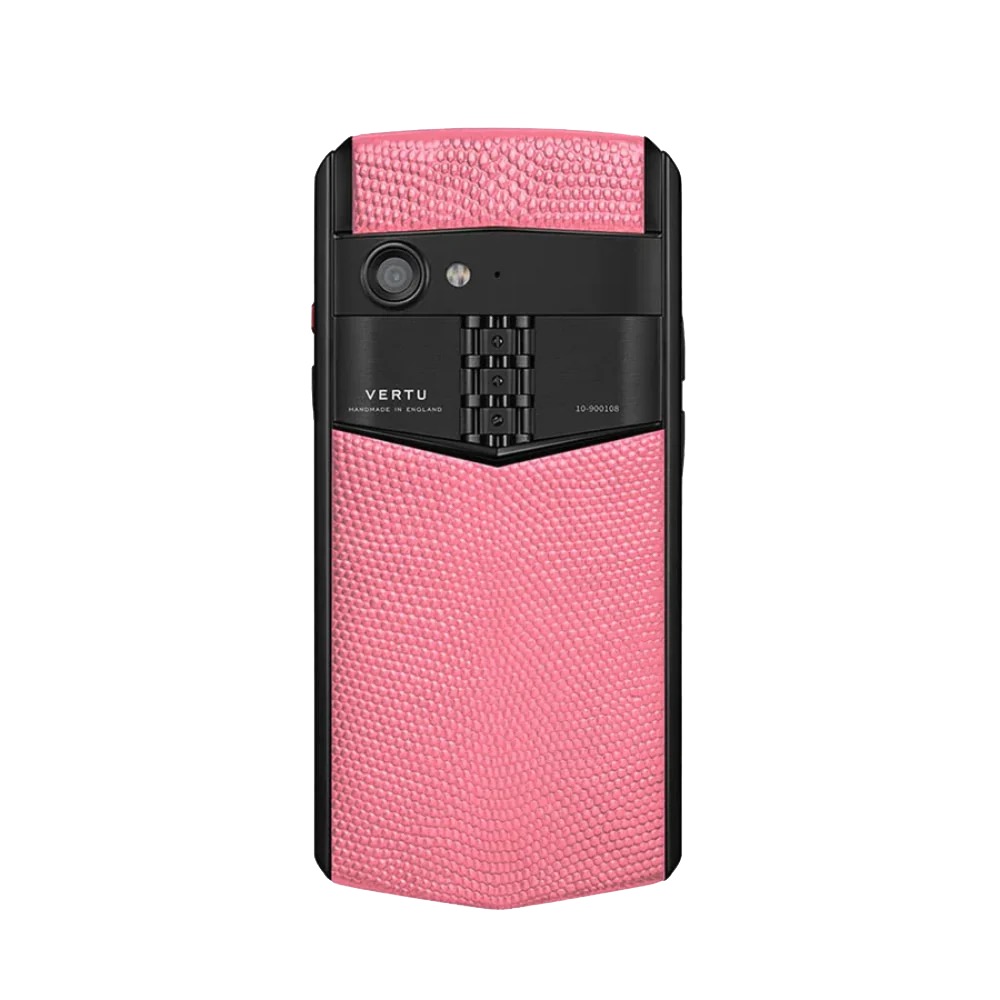 ASTER P GOTHIC LIZARDSKIN PHONE - PEACH PINK