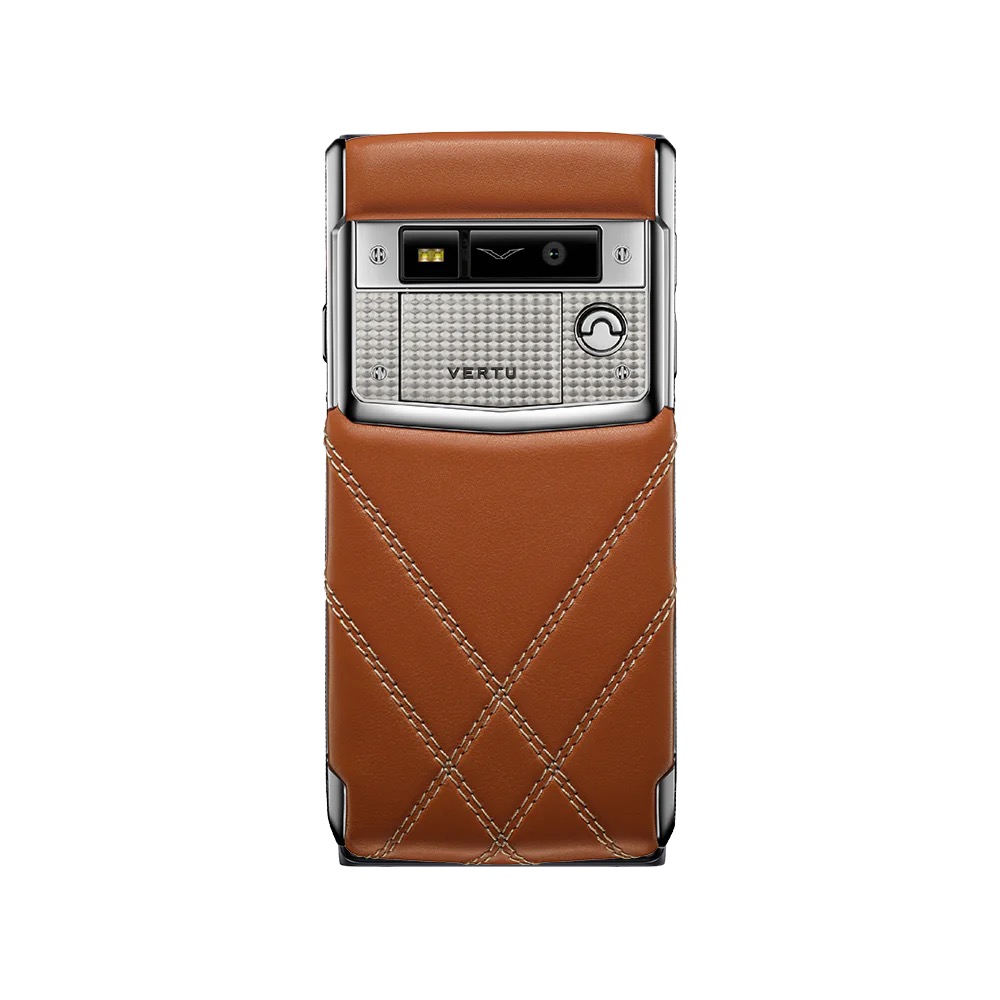 SIGNATURE TOUCH CALFSKIN PHONE BENTLEY EDITION - BROWN