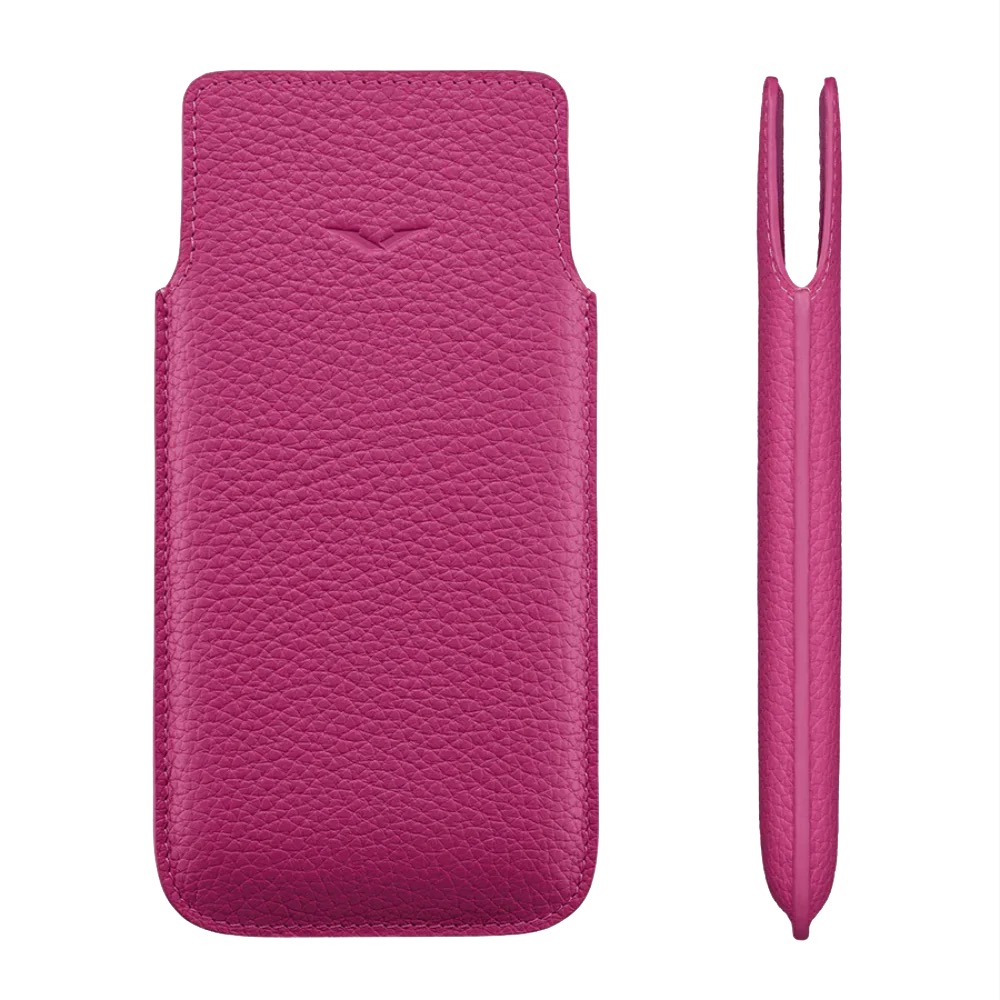 METAVERTU & IVERTU CALF LEATHER SLIP PHONE CASE - MULTICOLOR