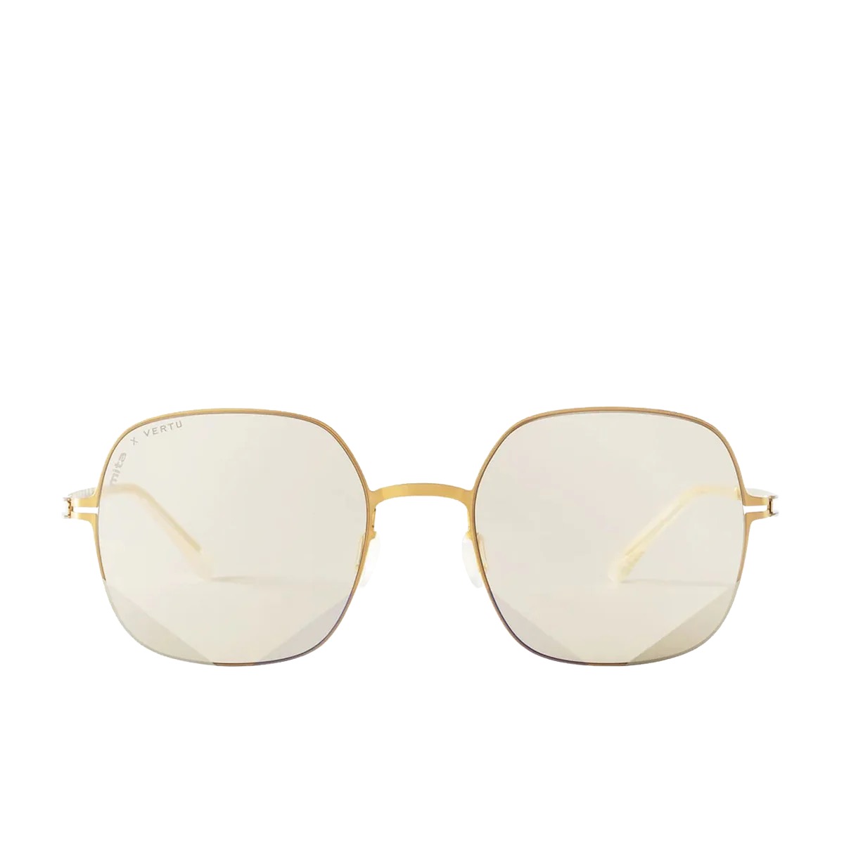 VERTU X BYWP AVIATOR SUNGLASSES GOLD FRAME