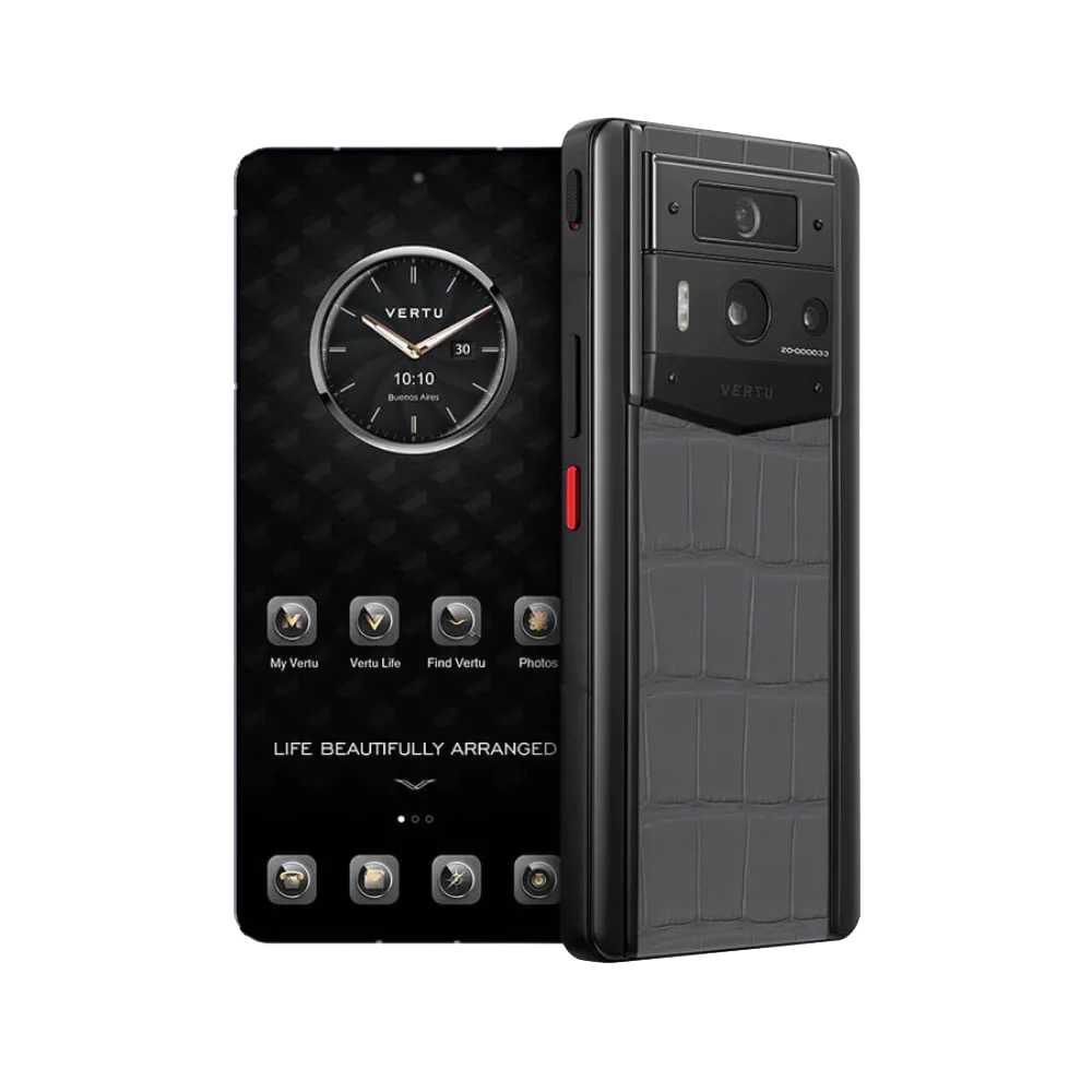 METAVERTU 2 ALLIGATOR SKIN WEB3 AI PHONE - GREY