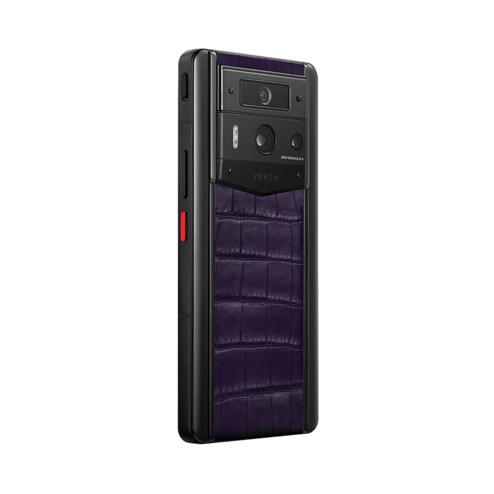 METAVERTU 2 ALLIGATOR SKIN WEB3 AI PHONE - GRAPE PURPLE