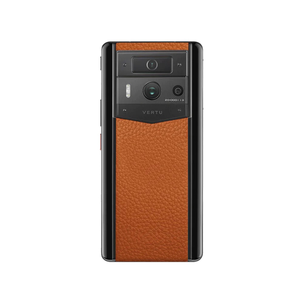 METAVERTU 2 CALFSKIN WEB3 AI PHONE - ORANGE