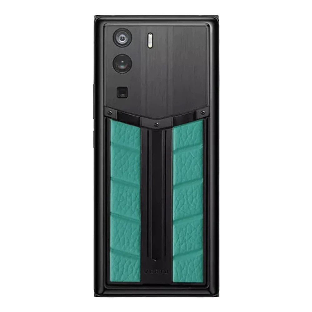 METAVERTU RACE TRACK DESIGN CALFSKIN WEB3 PHONE - VERONA GREEN