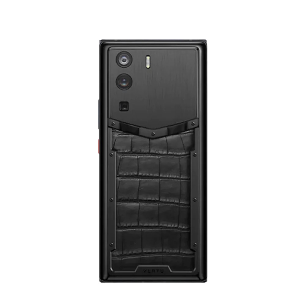 METAVERTU BASIC ALLIGATOR SKIN 5G WEB3 PHONE - BLACK